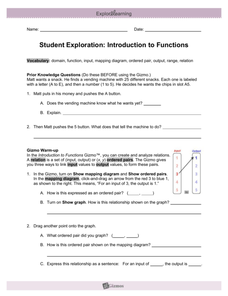 Worksheet Domains And Ranges Of Relations And Functions Answer Key