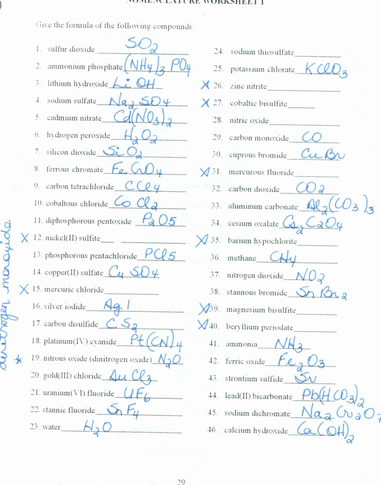 Ionic Nomenclature Worksheet  Soccerphysicsonline