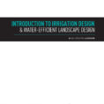 Irrigation And Terefficient Design Pages 1  44  Text Version