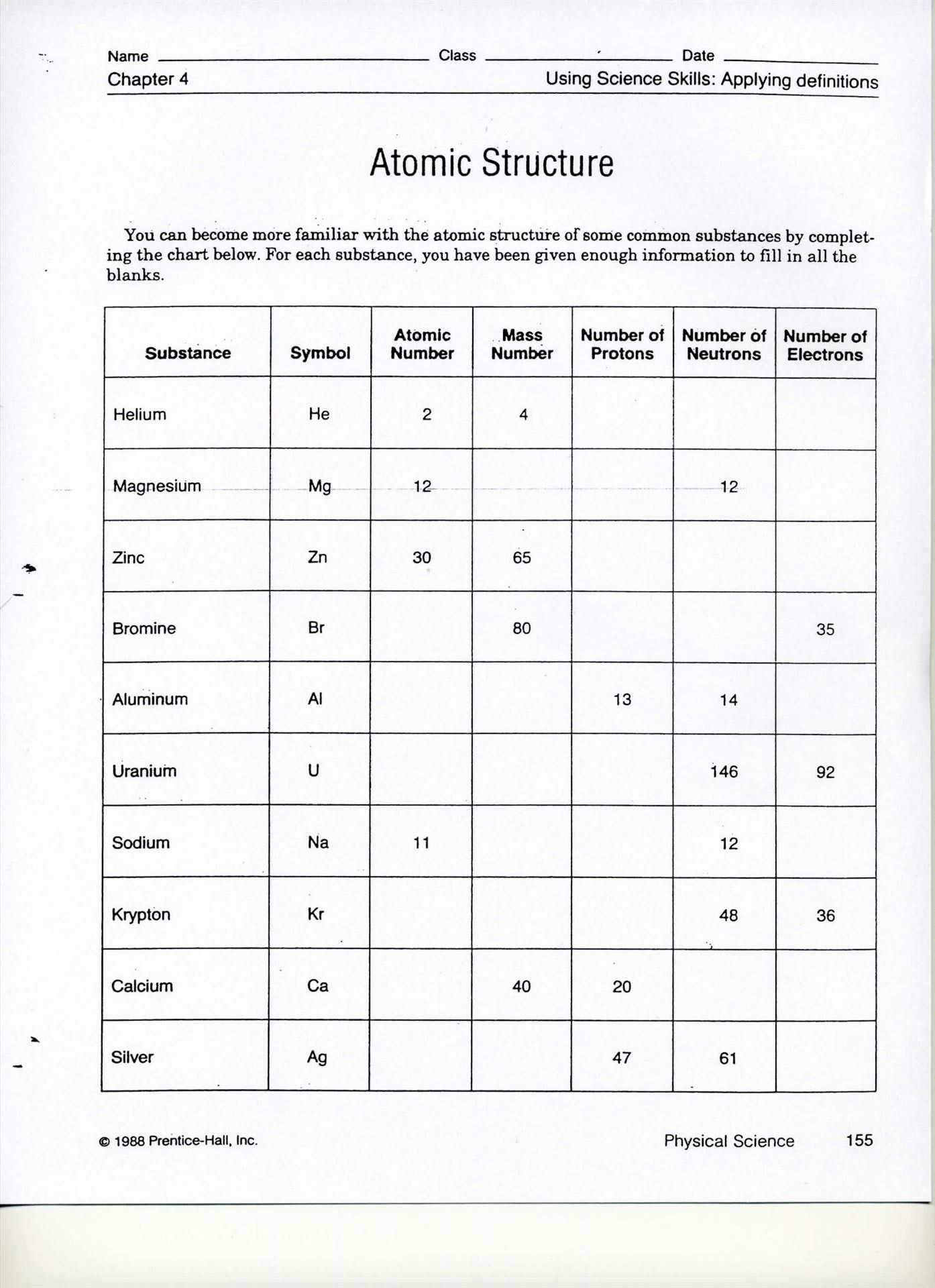 Isotopes Ions And Atoms Worksheet 1 Answer Key Db excel