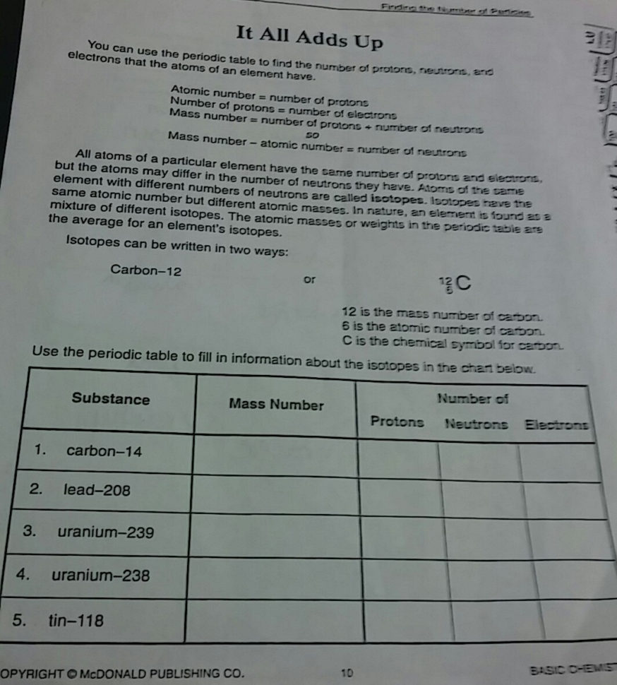 It All Adds Up Worksheet  Brainly