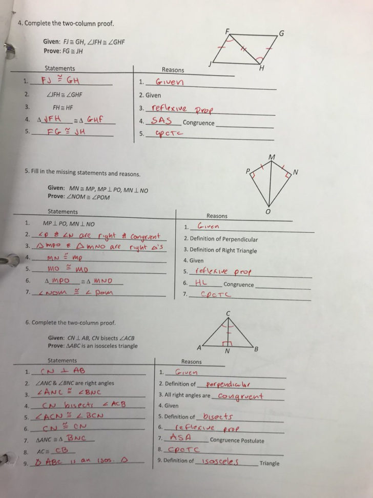 Worksheet 79 Using Cpctc Answers db excel com