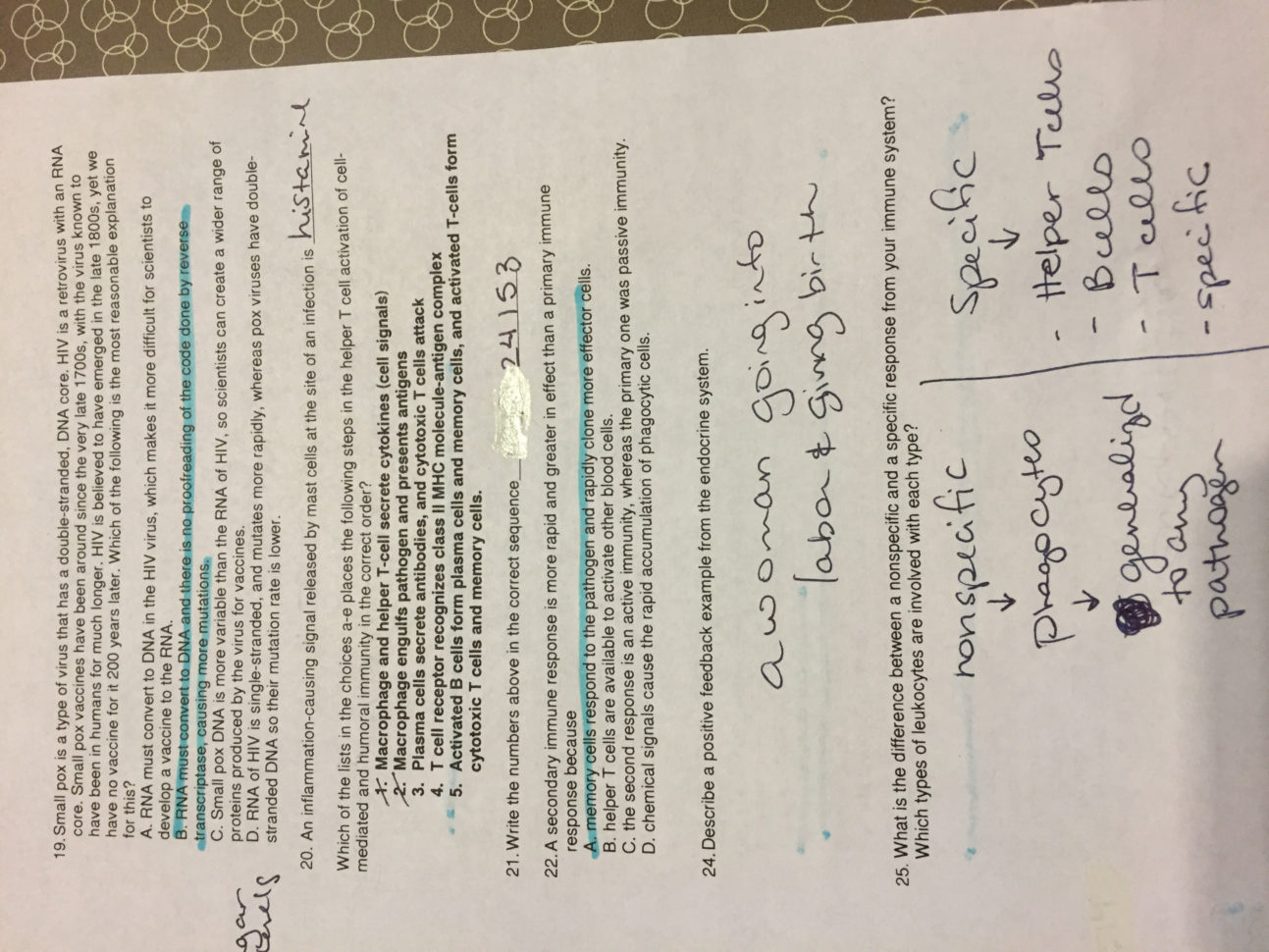 Janssen Catherine  Ap Biology Handouts