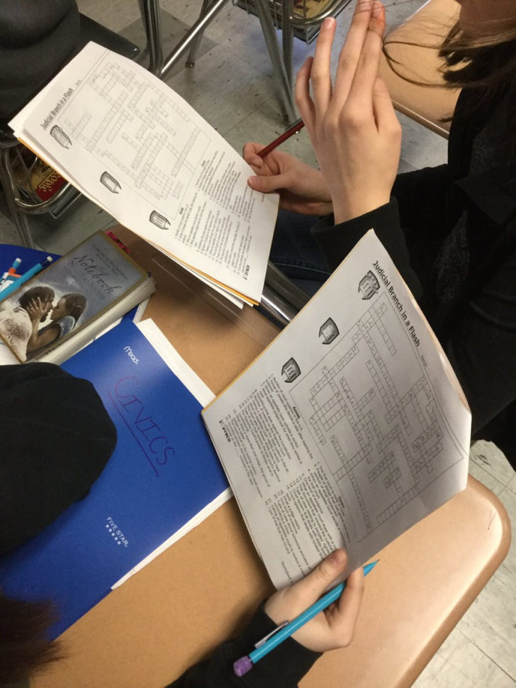 Joe Harmon On Twitter "judicial Branch In A Flash Crossword