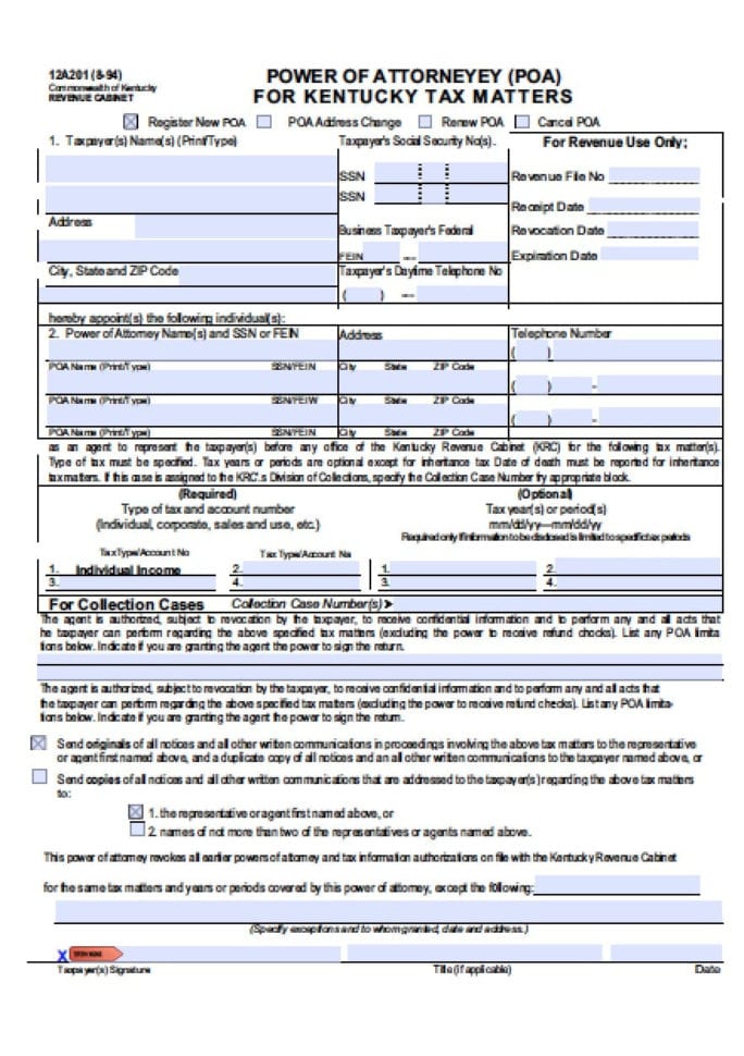 Kentucky Sales And Use Tax Form Income 2019 Department Of