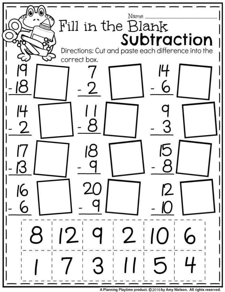 Kids Worksheet  Math Addition Practice Sheets Year English