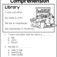 Kindergarten Easy Esl English Reading Comprehension