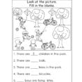 Kindergarten English Booklets Printable Christmas Song