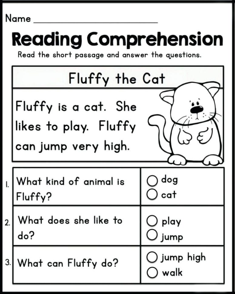 Kindergarten English Worksheets  Best Coloring Pages For Kids