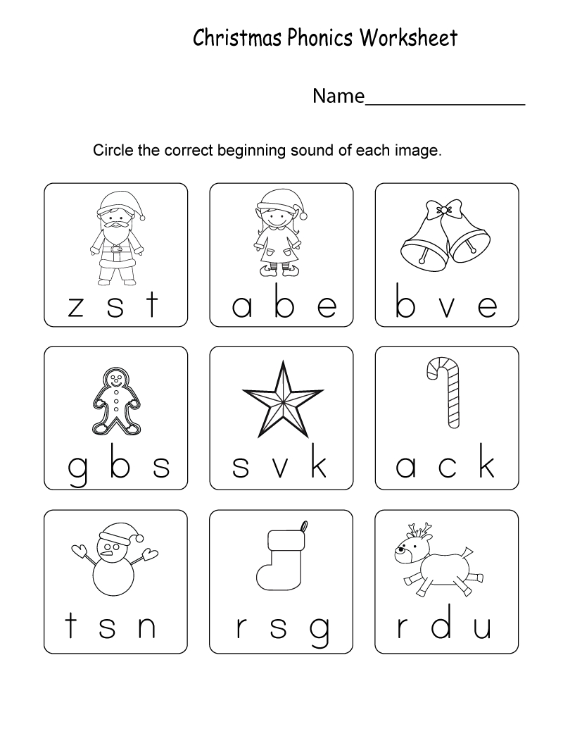 Kindergarten Phonics  Best Coloring Pages For Kids