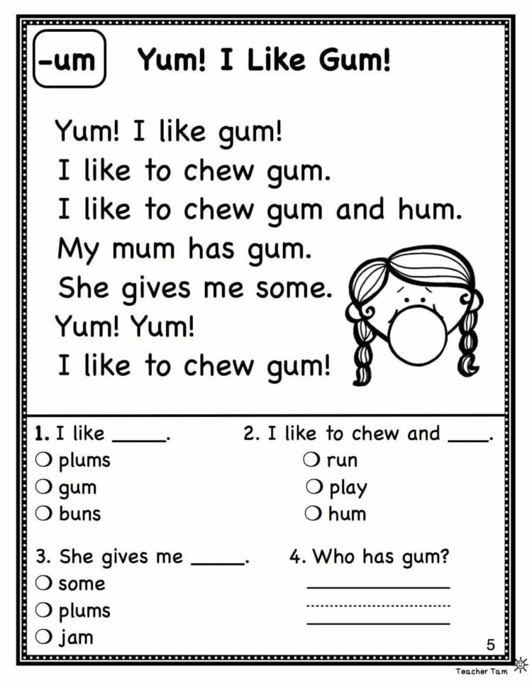 Kindergarten Printable English Worksheets For Kindergarten