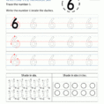 Kindergarten Printable Worksheets  Writing Numbers To 10