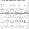 Kindergarten Printable Writing Exercises For Year Olds