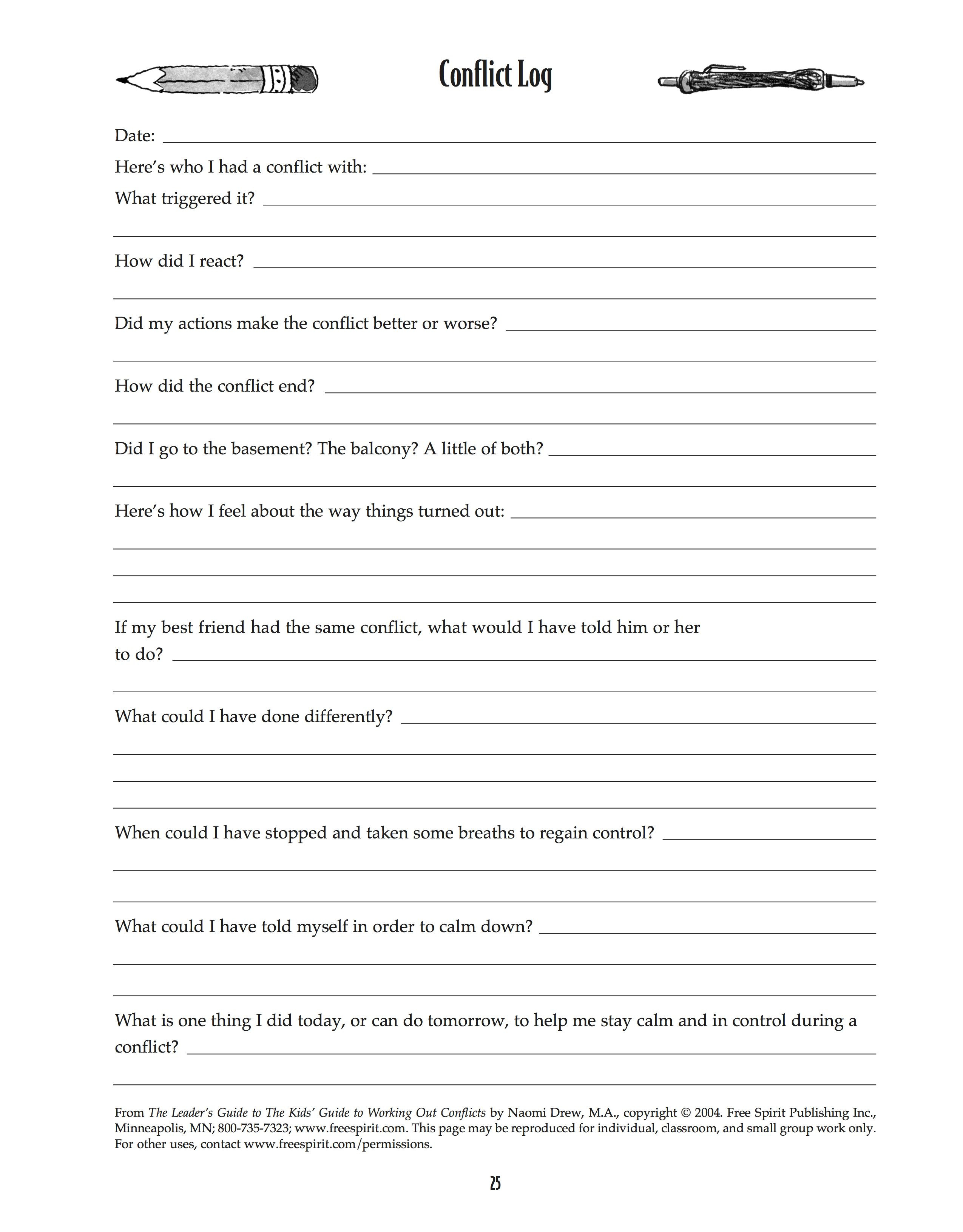 Kindergarten Separation Anxiety Worksheets Db excel