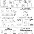 Kindergarten Simple Sentences For Kindergarten Worksheet