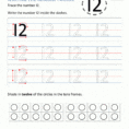 Kindergarten Writing Worksheets  Numbers To 11 To 20