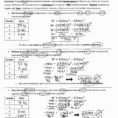 Kinetic And Potential Energy Problems Worksheet Answers