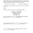 Kinetic And Potential Energy Worksheet Determine