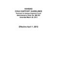 Ks Child Support  Fill Online Printable Fillable Blank