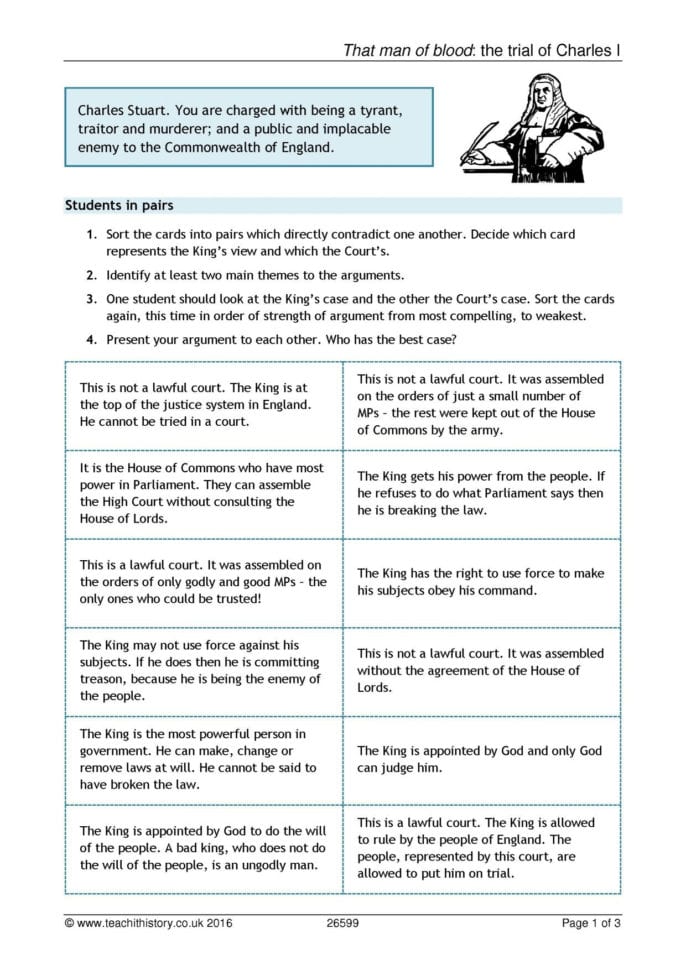 Ks3  The English Civil R  Teachit History