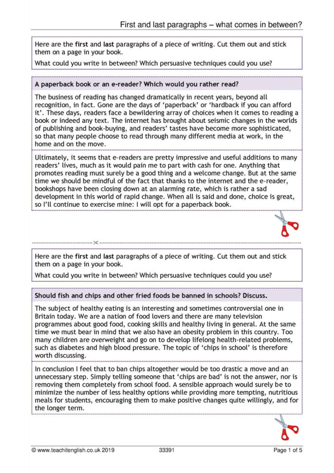 Ks3 Writing  Argument And Persuasive Writing  Teachit English