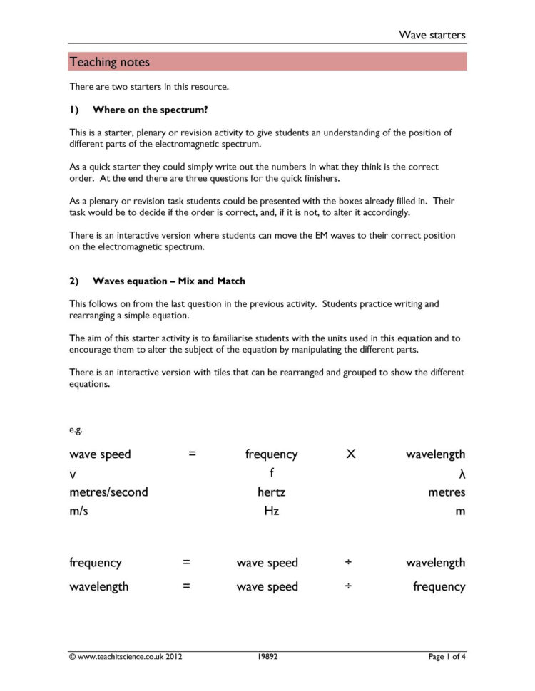 Ks4  Ves Ks4  Teachit Science