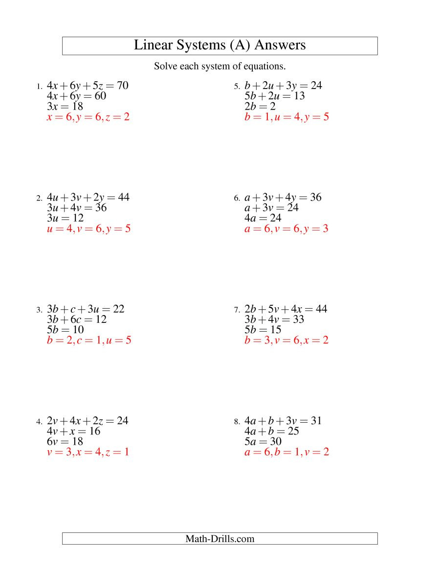 Kutasoftre Algebra 1 System Of Equations Elimination Part Db excel