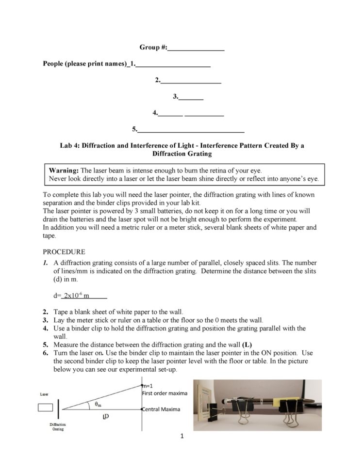 Lab 4 Worksheet 41  Lab Assignment From The Online Course