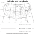 Latitude And Longitude Maps Worksheets