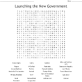 Launching The New Ernment Word Search  Word