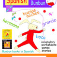 Learn Spanish For Kids Workbook Spanish Fun With Bunbun