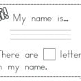 Learn To Write Your Name Worksheet Name Tracing Worksheet