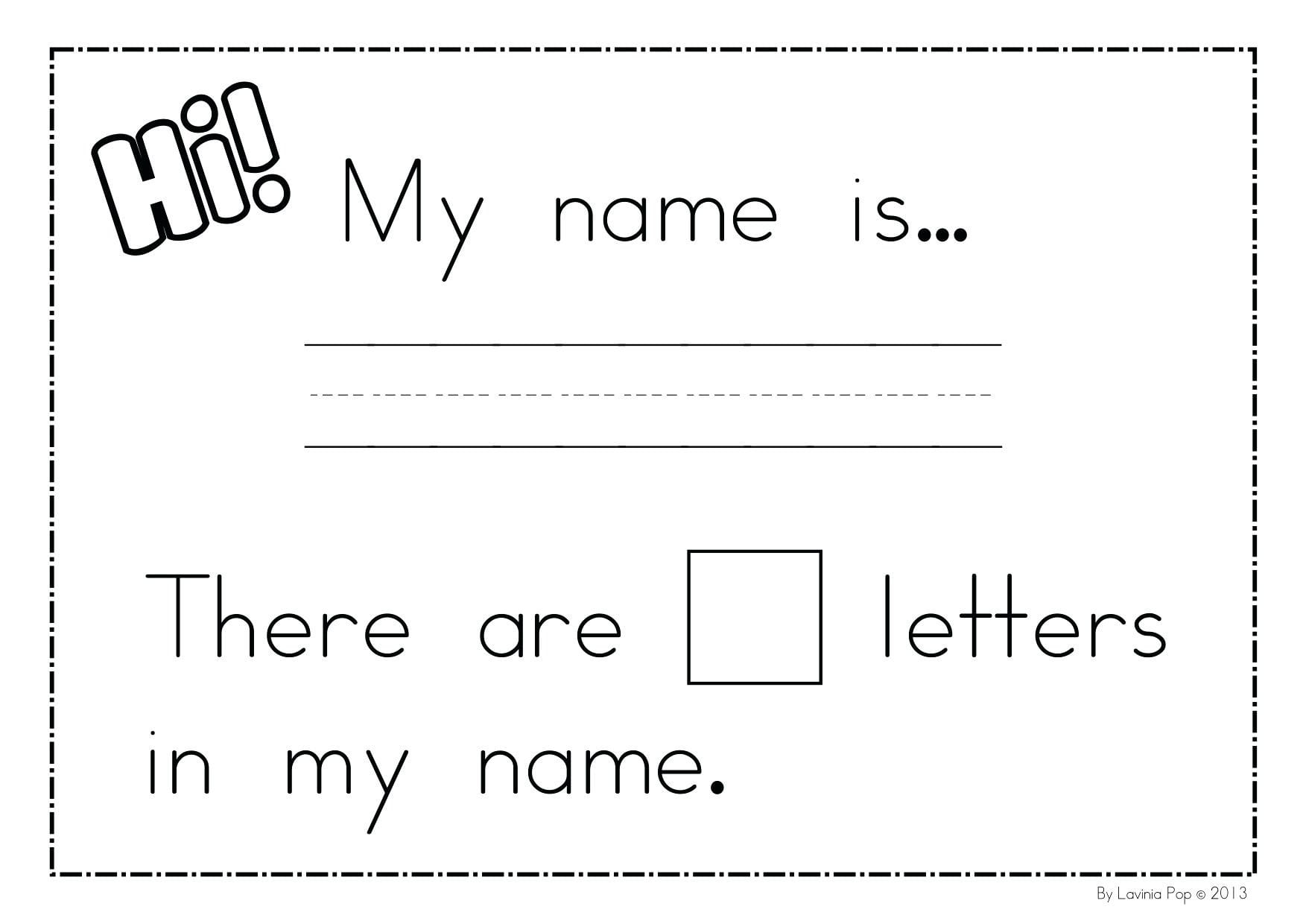 Learn To Write Your Name Worksheet Name Tracing Worksheet