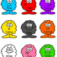 Learn Your Colors Preschool Kids Worksheet