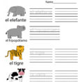 Learning Spanish Worksheets Amazing Subject And Predicate