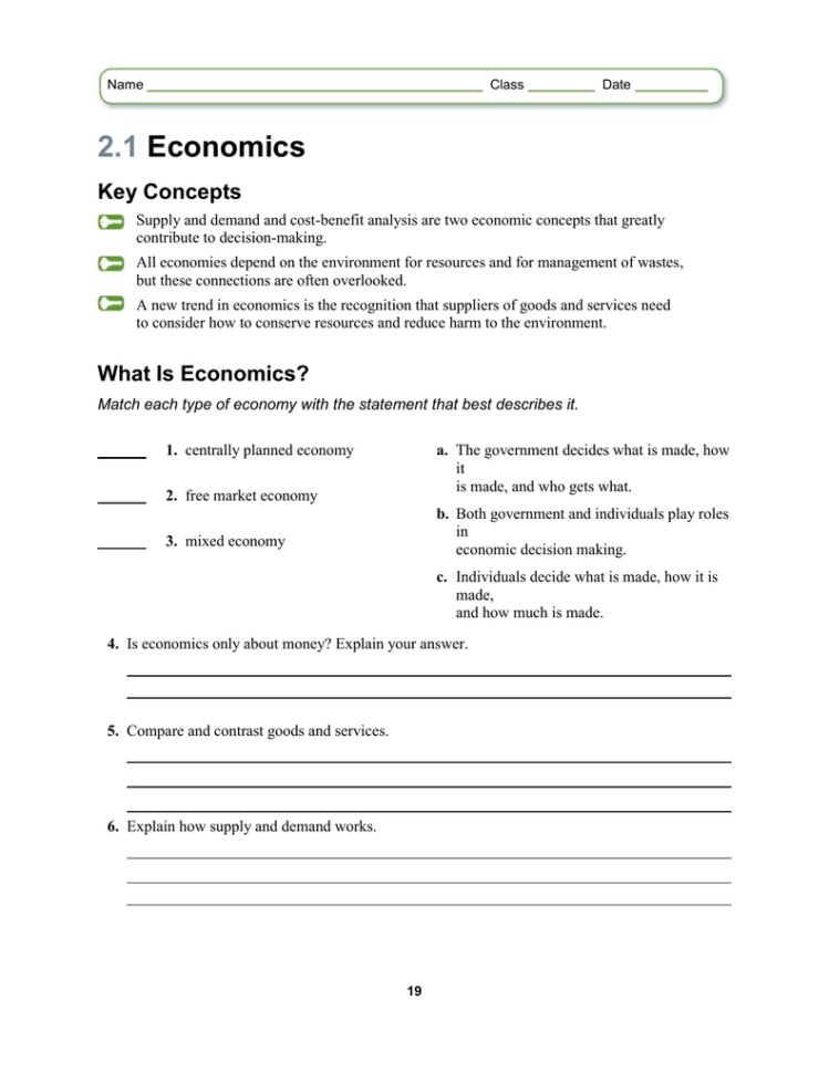 Lesson 21 Worksheet