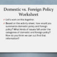 Lesson 30 – Us Domestic Vs Foreign Policy  Ppt Download