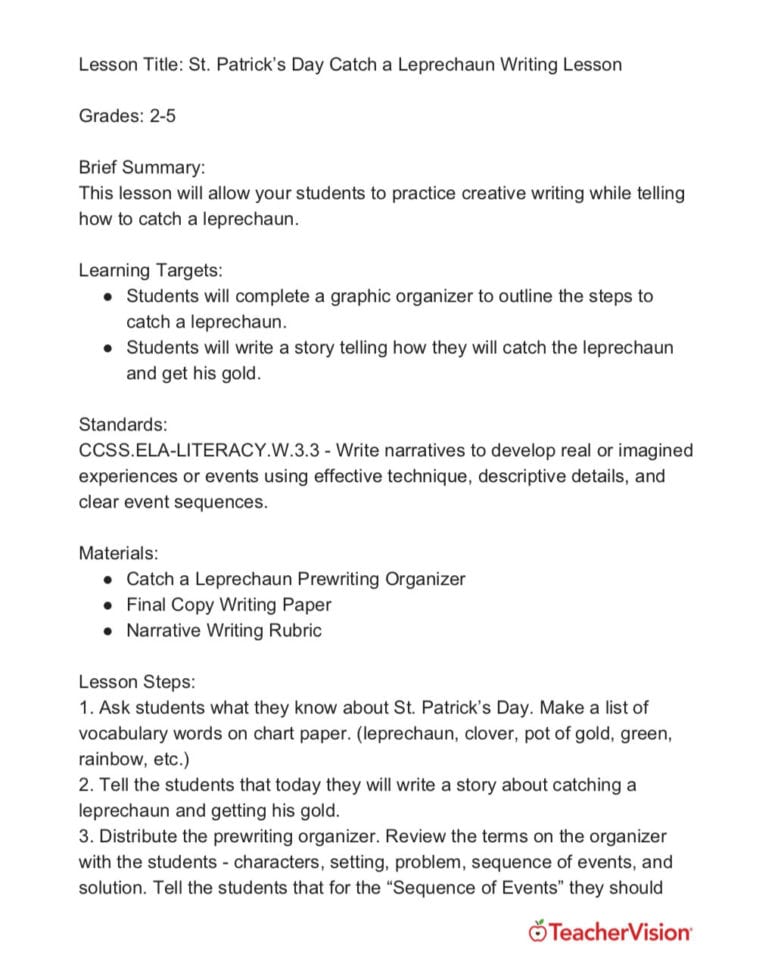Lesson Plans For Teachers Grades K12  Teachervision