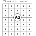 Letter A Letter Detective Uppercase  Lowercase Visual