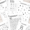 Letter B Worksheets  Alphabet Series  Easy Peasy Learners