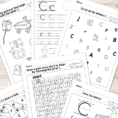 Letter C Worksheets  Alphabet Series  Easy Peasy Learners