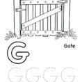 Letter G Printable Coloring Pages – Shieldprintco