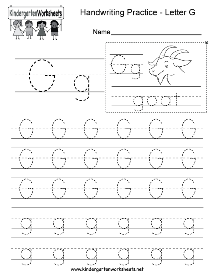 Letter G Printable Worksheets — db-excel.com