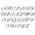Letter J In Cursive Uppercase Symbol Capital Writing