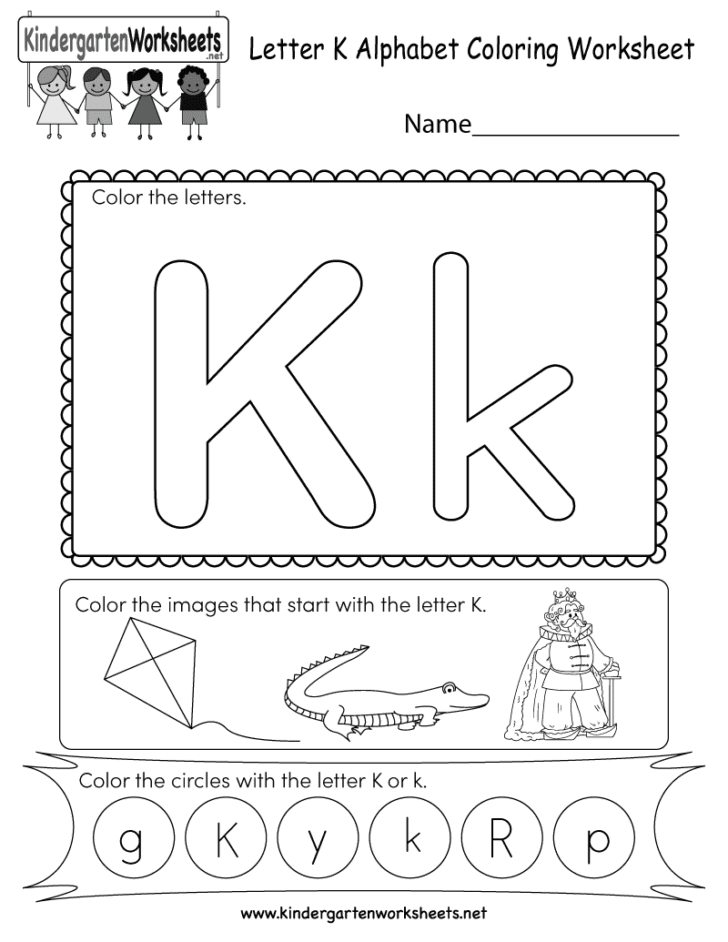 Letter K Worksheets For Kindergarten — db-excel.com