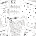 Letter K Worksheets  Alphabet Series  Easy Peasy Learners