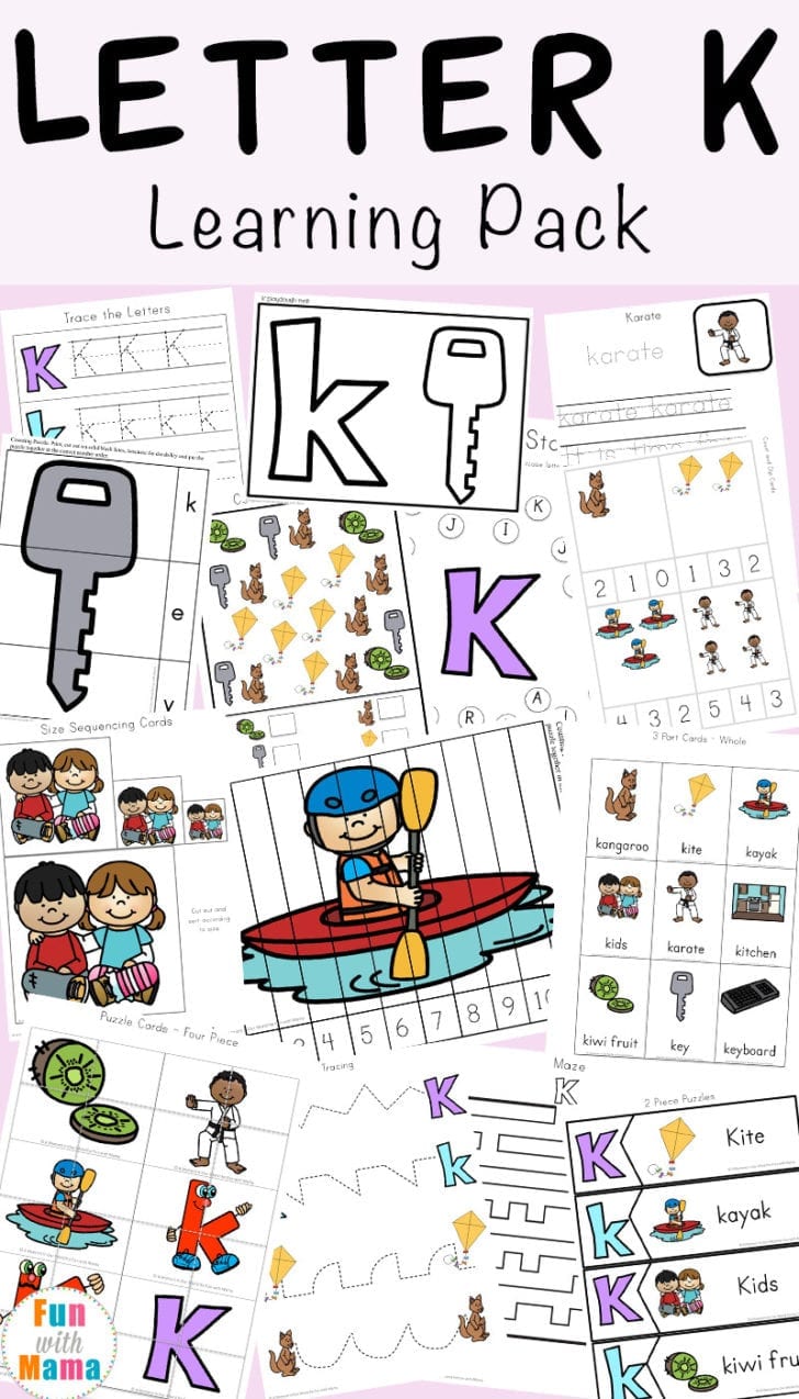 Letter K Worksheets For Kindergarten — db-excel.com
