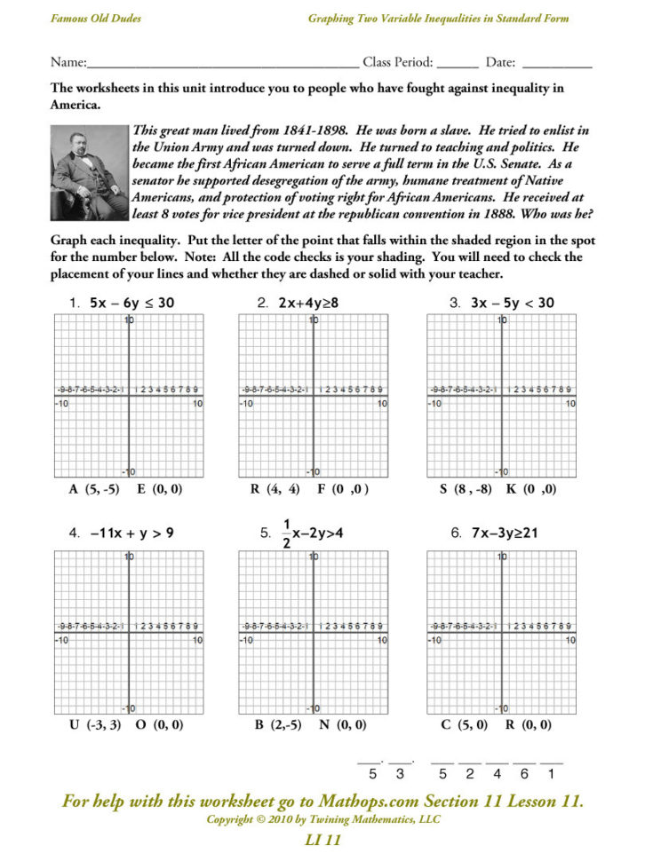 Li 11 Graphing Two Variable Inequalities In Standard Form