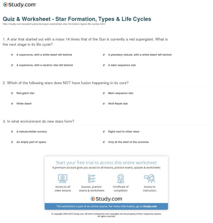 Life Cycle Of A Star Worksheet Answer Key Mean Median Mode — db-excel.com