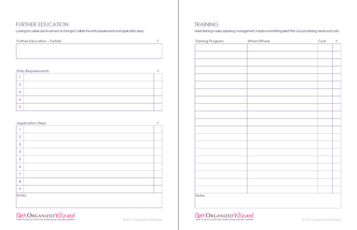 Personal Training Worksheets — db-excel.com